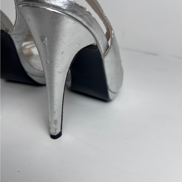 Caparros silver Womens Heels Size 7 - Picture 7 of 14